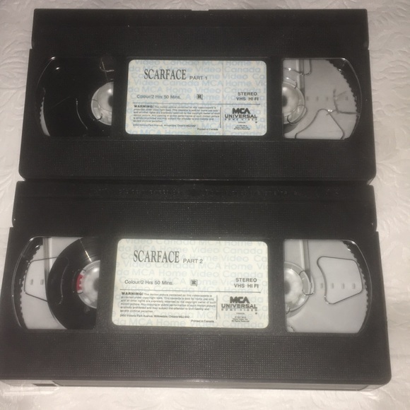 Vintage 1983 ALPACINO SCARFACE VHS#80047 Classic - Picture 8 of 10